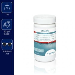 Chlorifix opl&oslash;seligt klor granulat 1 kg - Bayrol